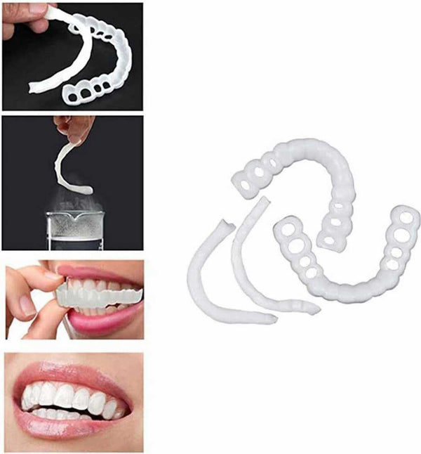 Snap-In Veneers for Men & Women – Natural-Look Flex Teeth