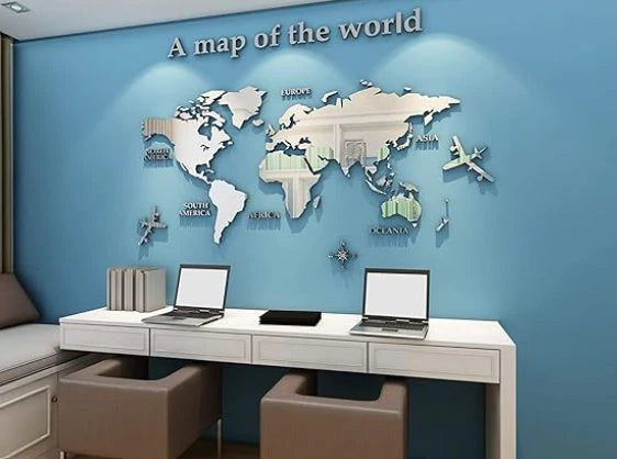 3D Acrylic Wall Mural Art Set