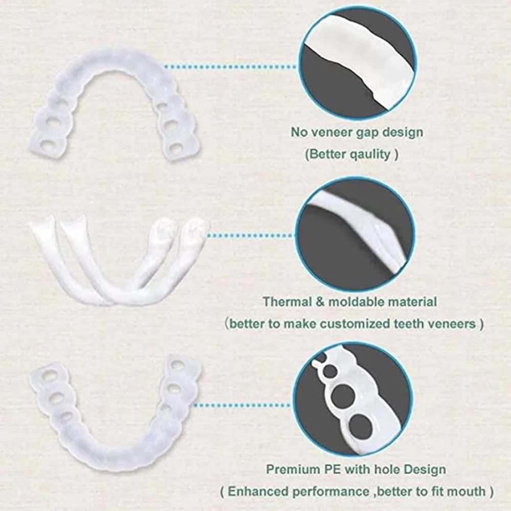Snap-In Veneers | Instant Smile Teeth for Men & Women