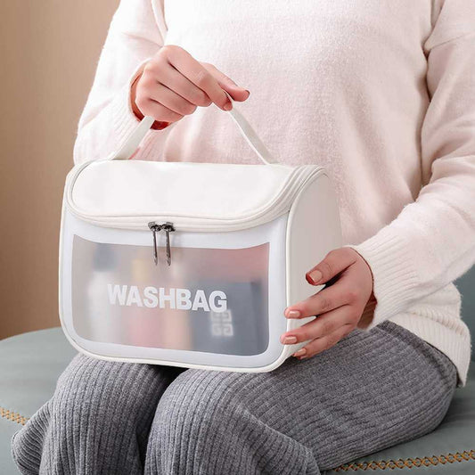 Waterproof Travel Cosmetic Washbag – Portable Makeup & Toiletry Organizer