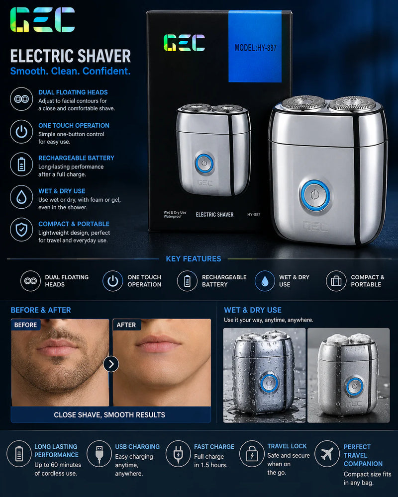 GEC HY-887 Electric Shaver