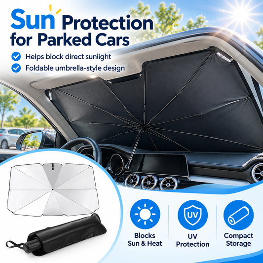 Foldable Car Windshield Sunshade