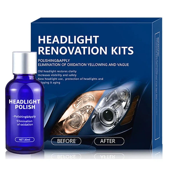 Car Headlight Renovation Kit
