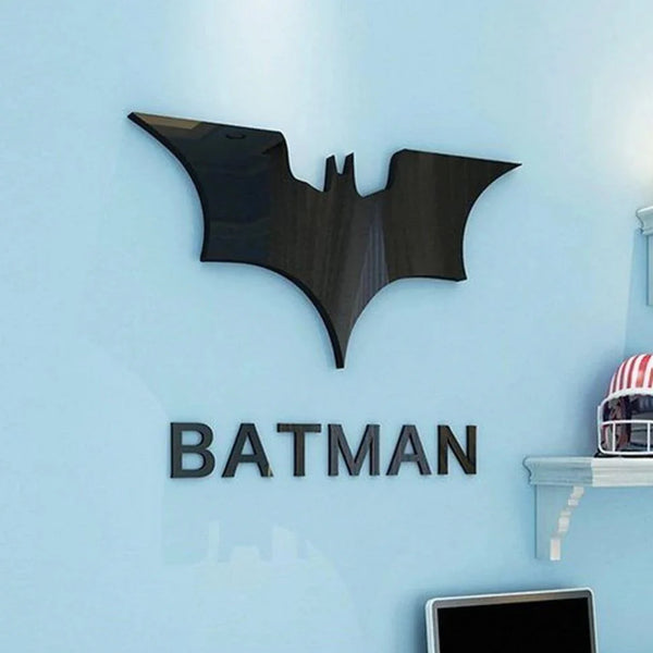 Batman Acrylic Wall Art – Superhero Gift Idea